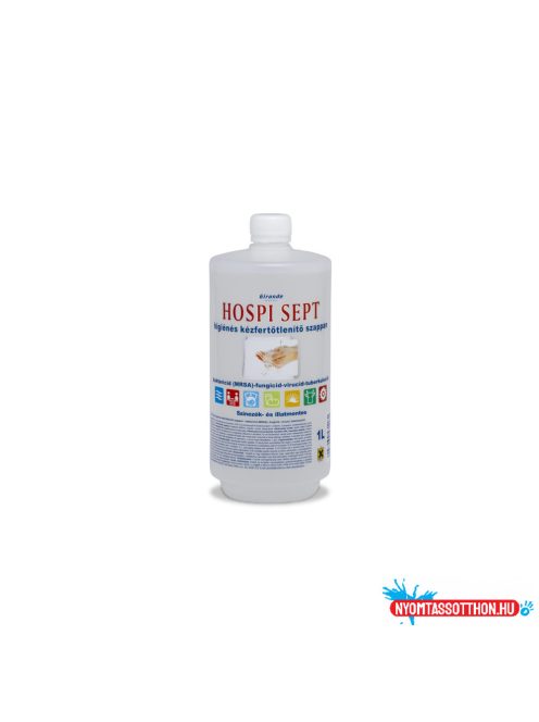 Folyékony szappan fertőtlenítő hatással 1000 ml Hospi-Sept