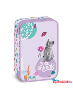 Ars Una Cute Animals-kitten többszintes tolltartó