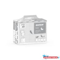   Kéztörlő W hajtogatású 3 rétegű 90 lap/cs 25 csomag/karton Katrin Plus Non stop L3 hófehér_61600