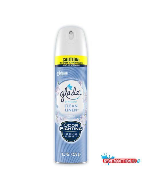 Légfrissítő aerosol 300 ml Glade® Pure Clean Linen Friss szellő