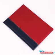   Határidőnapló Linett B/5, heti fehér lapokkal kék-piros Realsystem 2026.