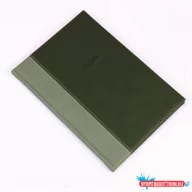   Határidőnapló Linett B/5, heti fehér lapokkal zöld-zöld Realsystem 2026.