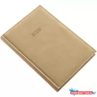   Határidőnapló Bolero A/5, napi krémszínű lapokkal drapp Realsystem 2026.