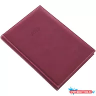   Határidőnapló Bolero P A/5, napi krémszínű lapokkal padlizsán Realsystem 2026.