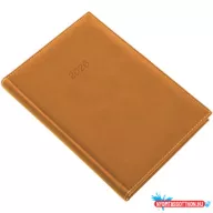   Határidőnapló Bolero P A/5, napi krémszínű lapokkal mustár Realsystem 2026.