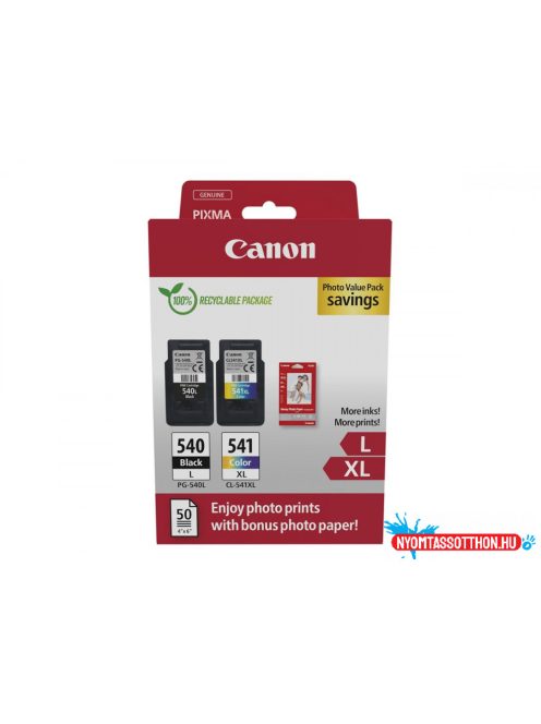 Canon PG-540L + CL-541XL Tintapatron Multipack 1x11 ml + 1x15 ml