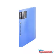   Gyűrűskönyv A4, 2 gyűrűs 2cm gerinc PP,  Karton P+P Opaline kék