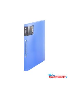   Gyűrűskönyv A4, 2 gyűrűs 2cm gerinc PP,  Karton P+P Opaline kék