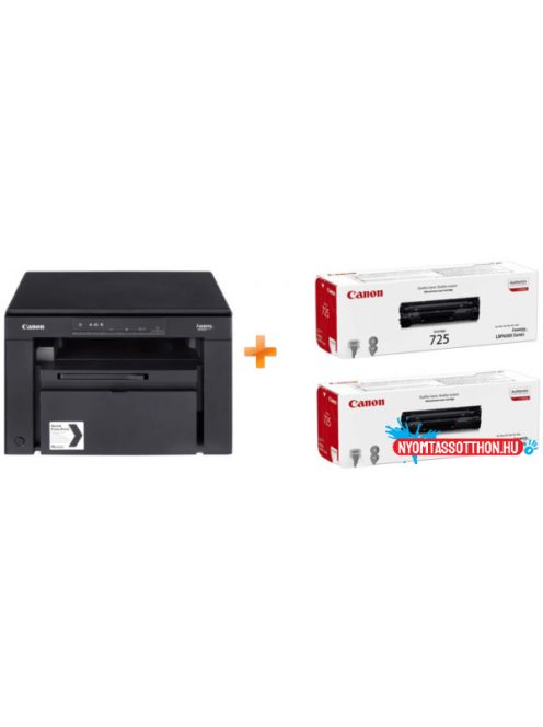 Canon i-SENSYS MF3010 mono lézer multifunkciós nyomtató fekete, Bundle modell (+2db Canon CRG725 toner)