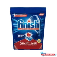 Mosogatógép tabletta 94 db/doboz Finish All in Max Lemon