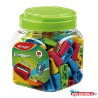 Hegyező 1 lyukú Keyroad Classic vegyes színek