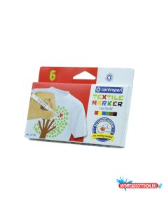 Textilfilc készlet, Centropen 2739/6 6klf. szín