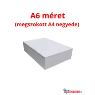 Másolópapír A6 500ív/csomag