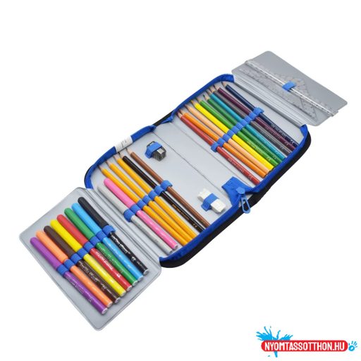 Tolltartó, töltött, kihajtható, szögletes, fiús, NASA