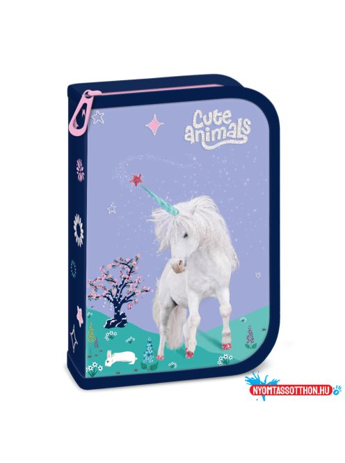 Ars Una Cute Animals-unicorn töltött tolltartó