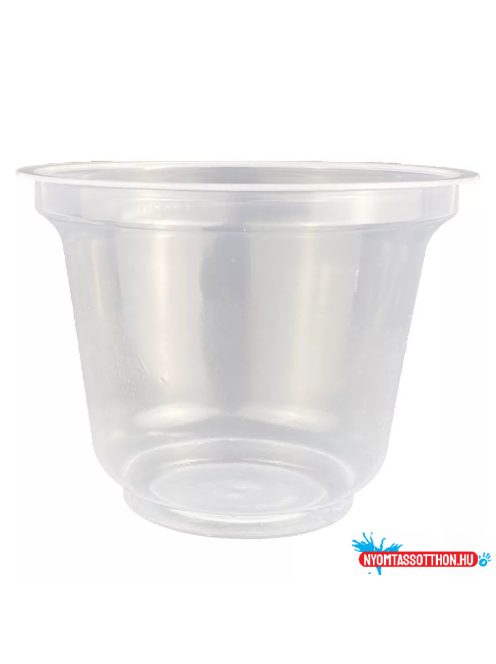 Kehely 250 ml műanyag 50 db/csomag víztiszta