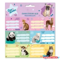 Ars Una Cuki Állatok csomagolt füzetcímke (3x6 db)