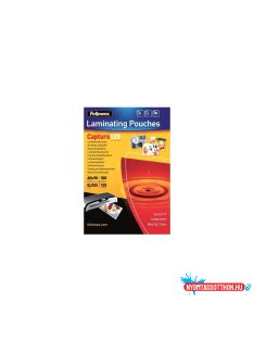   Lamináló fólia, 60x90mm, 125 mikron, fényes, 100 db/doboz, Fellowes(R)