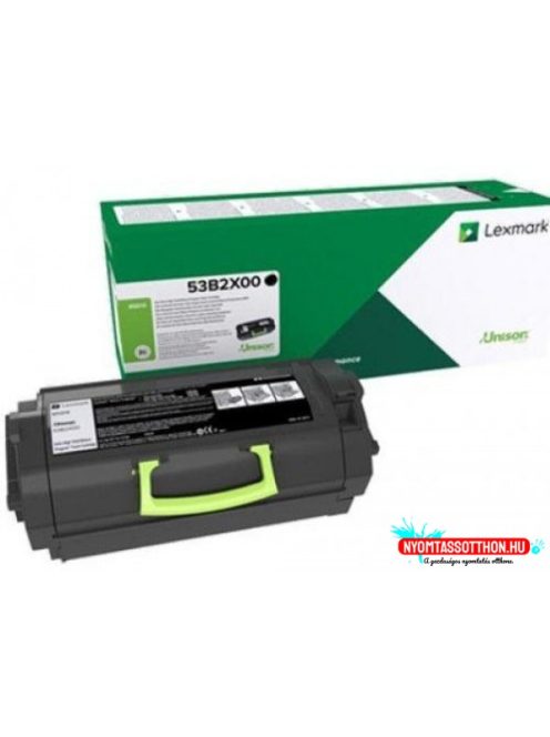 Lexmark MS818 Extra High Return Toner 45.000 oldal (Eredeti) 53B2X00