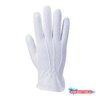Kesztyű mikropontozott L-es méret Portwest fehér