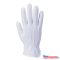 Kesztyű mikropontozott L-es méret Portwest fehér