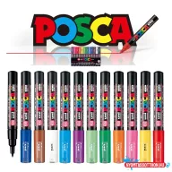 Uni Posca Marker szett (12db-os)