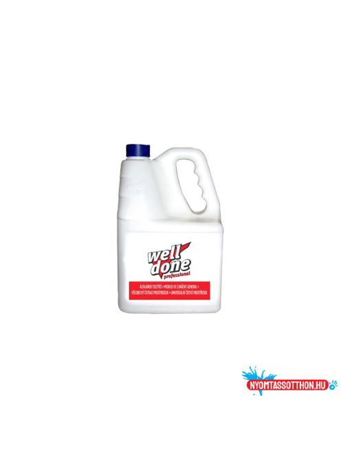 Általános tisztítószer 5 liter Multi Cleaner Well Done
