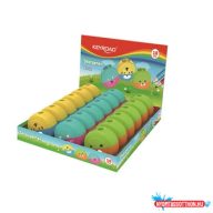   Hegyező, 2 lyukú, 18 db/display, Keyroad, Speedy Snail, vegyes színek