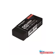 Radír, 20 db/display, Keyroad Tec TPE, fekete