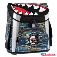 Ars Una Flying Sharks mágneszáras iskolatáska