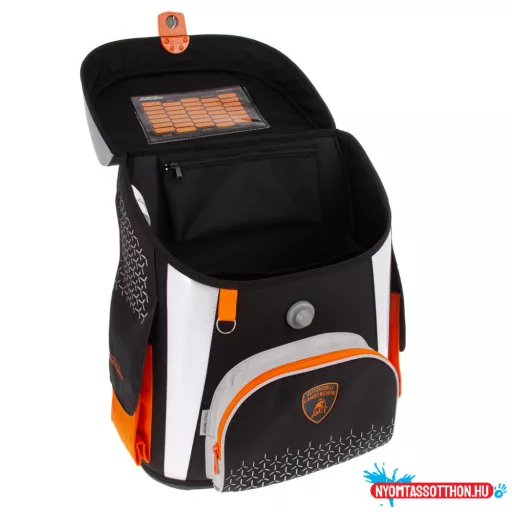 Lamborghini mágneszáras iskolatáska