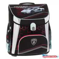 Lamborghini mágneszáras iskolatáska