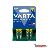   Elem tölthető akku AAA mikro 1000 mAH Power 4 db/csomag, Varta