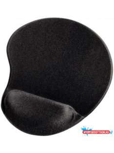 Hama, Egérpad ergonómikus, zselés, Mini, fekete