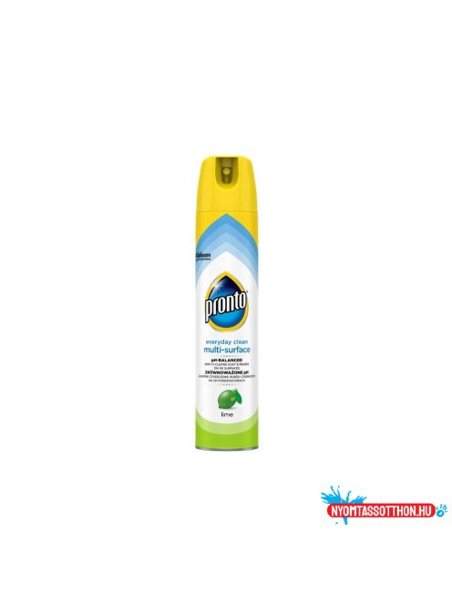 Felülettisztító aerosol 250 ml Pronto® Everyday Clean Multi Surface Lime