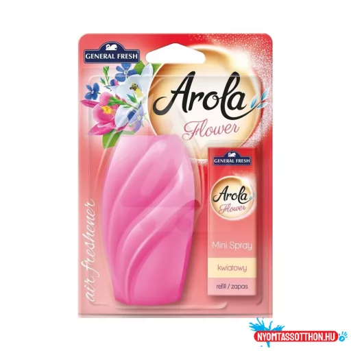 Légfrissítő mini magic spray 15 ml Arola virág
