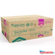   Toalettpapír 2 rétegű V hajtogatású 265 lap/csomag 40 csomag/karton Tubeless hófehér