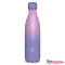 Ars Una duplafalú fémkulacs-500 ml - Purple-pink