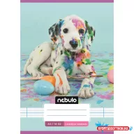   Füzet, A5, 1. osztályos vonalas, 14-32, Cuki minták, 16 db/csomag Nebulo