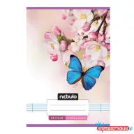   Füzet, A5, 2. osztályos vonalas, 16-32, Cuki minták, 16 db/csomag Nebulo