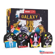 Radír, galaxis, 36 db/display, Silka
