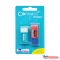 Radír Connect 2 db/blister piros/kék C-36BR, fehér szögletes C-36W