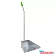 Szemetes lapát fém galvanizált hosszú nyéllel Apex