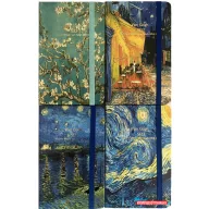   Van Gogh Művészeti Jegyzetfüzet - A7, aranyozott keményfedeles