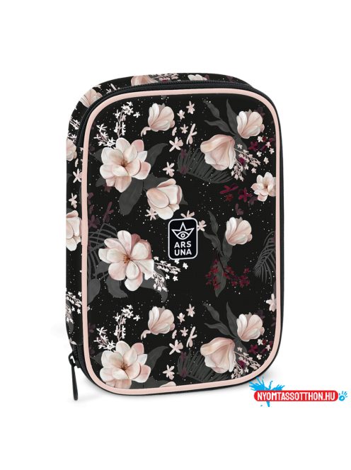 Tolltartó emeletes, Ars Una FLOWERY BLACK (5374) 24