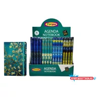   Van Gogh Művészeti Jegyzetfüzet - A5, aranyozott keményfedeles