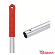   Felmosónyél alumínium (eloxált) 140 cm pattintós AE140R piros markolat