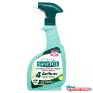   Fertőtlenítő hatású univerzális tisztítószer szórófejes 500 ml Lime Pure Sanytol_4 Actions