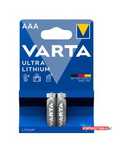 Elem AAA mikro LR03 2 db/csomag, Varta Ultra Lithium
