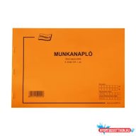 Erdő munkanapló A4, fekvő 25x3 példányos 121/V